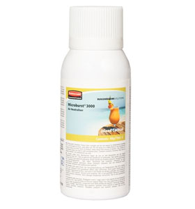 Odorizant dispenser Microburst 3000 - Island Cocktail  1x75 ml  RUBBERMAID